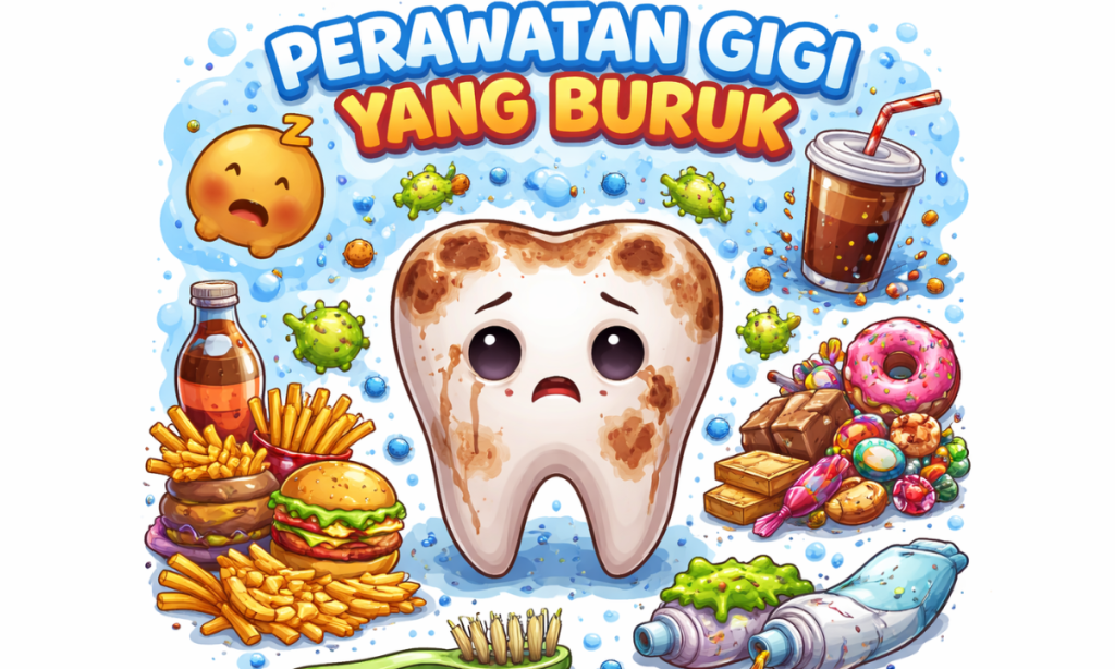 Perawatan Gigi yang Buruk Dapat Mengubah Struktur Rahang?