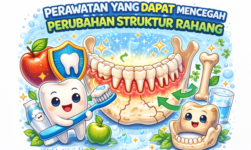 Perawatan Gigi yang Buruk Dapat Mengubah Struktur Rahang?