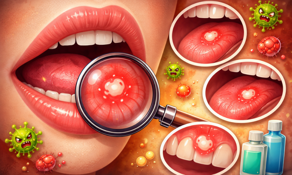 Sariawan Tidak Kunjung Sembuh? Hati-Hati Gejala Penyakit Mulut!