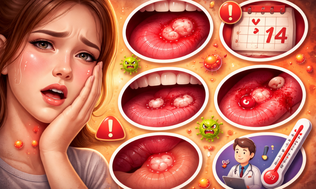 Sariawan Tidak Kunjung Sembuh? Hati-Hati Gejala Penyakit Mulut!