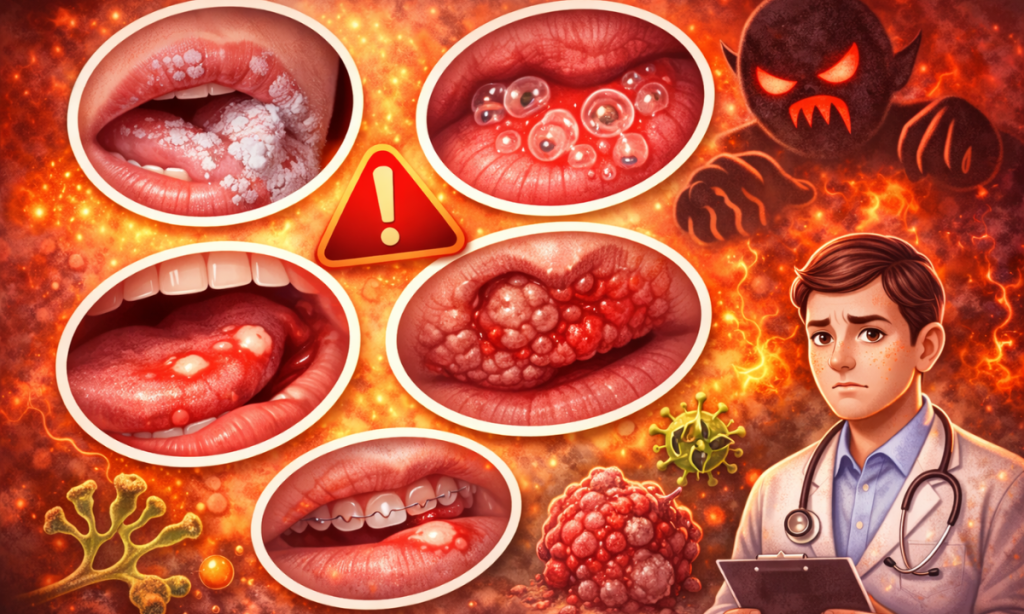 Sariawan Tidak Kunjung Sembuh? Hati-Hati Gejala Penyakit Mulut!